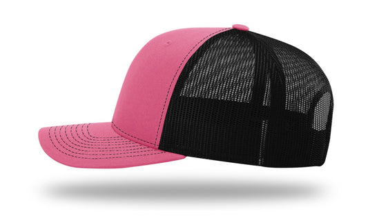 MCI Embroidered Hot Pink/Black Richardson 112 Snapback