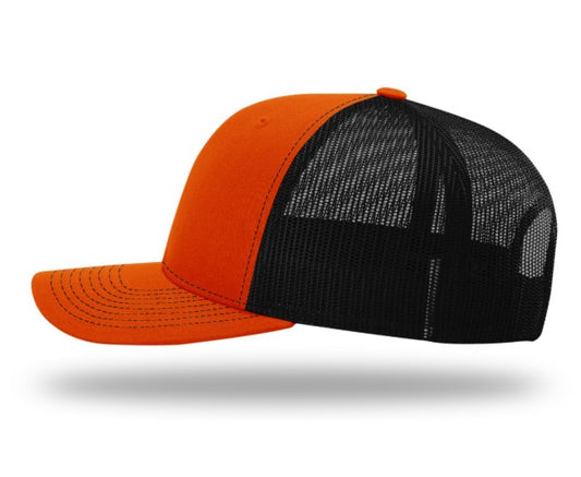 MCI Embroidered Orange/Black Richardson 112 Snapback
