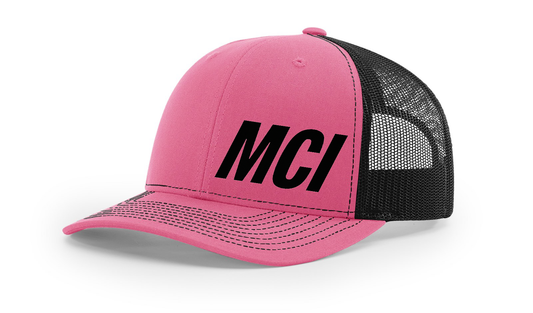 MCI Hot Pink/Black Richardson 112 Snapback