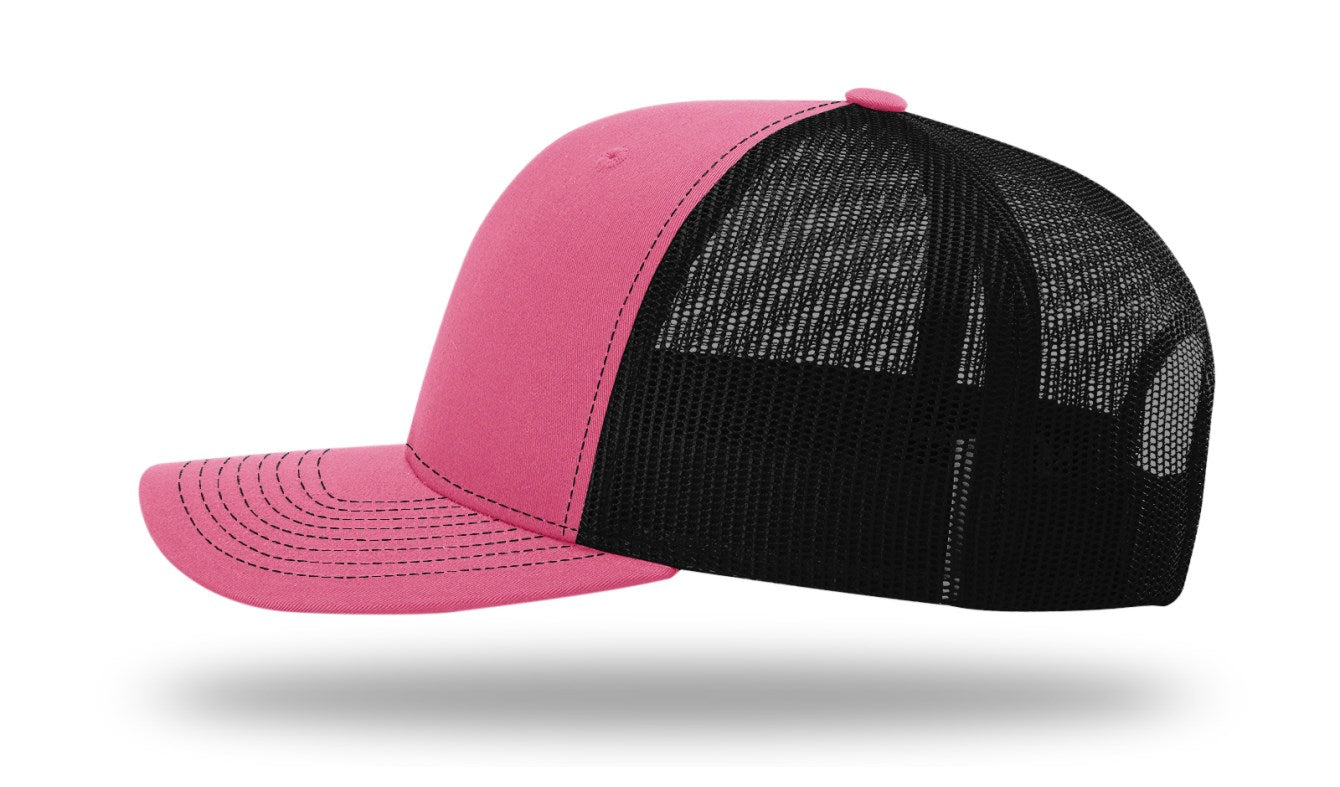 MCI Embroidered Hot Pink/Black Richardson 112 Snapback