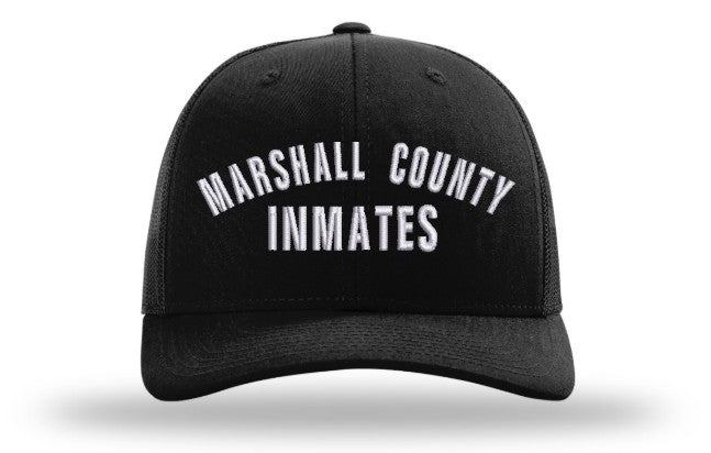 Arched MCI Embroidered Black Richardson 112 Snapback