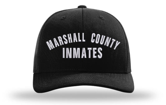 Arched MCI Embroidered Black Richardson 112 Snapback